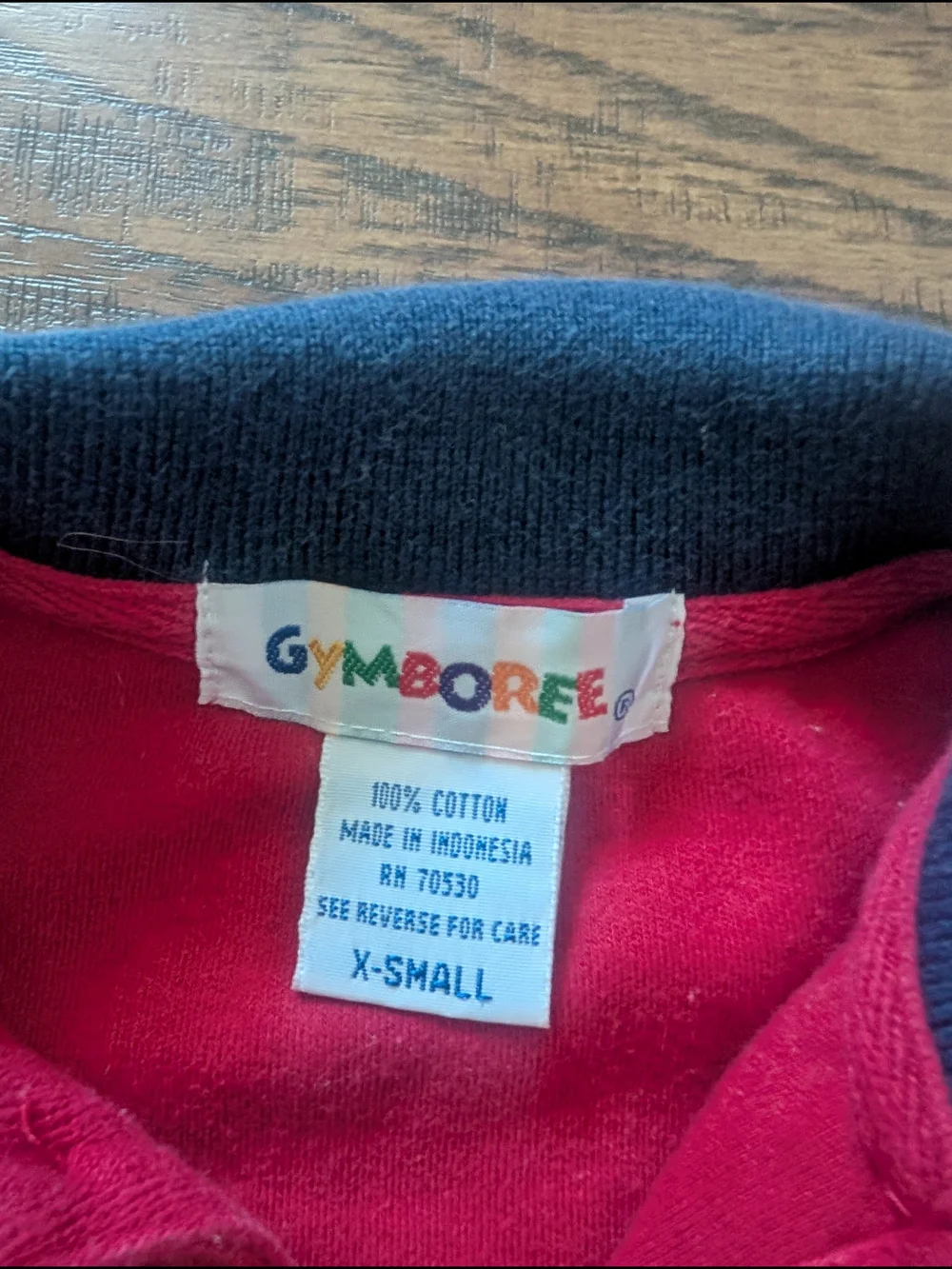 $ Vintage Rainbow Tag Gymboree‎ Camping Embroidered Polo